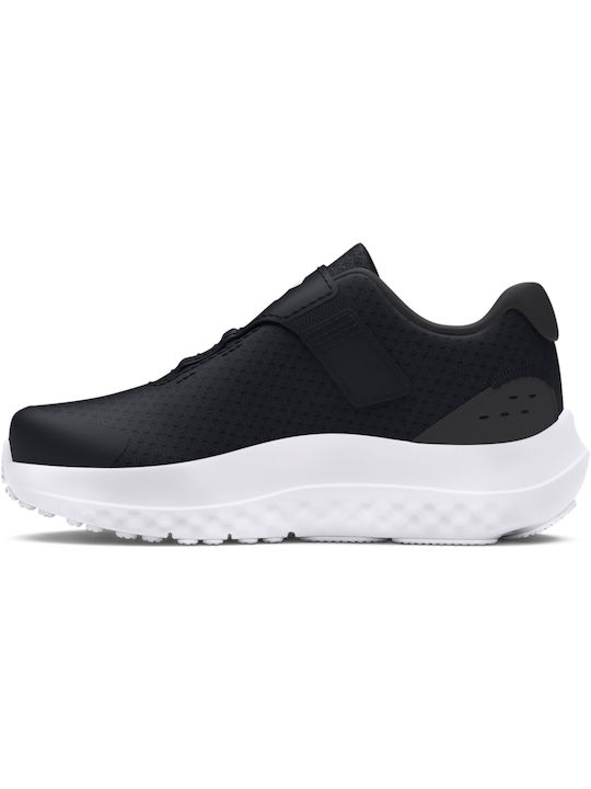 Under Armour Αθλητικά Παιδικά Παπούτσια Running Surge 4 Μαύρα