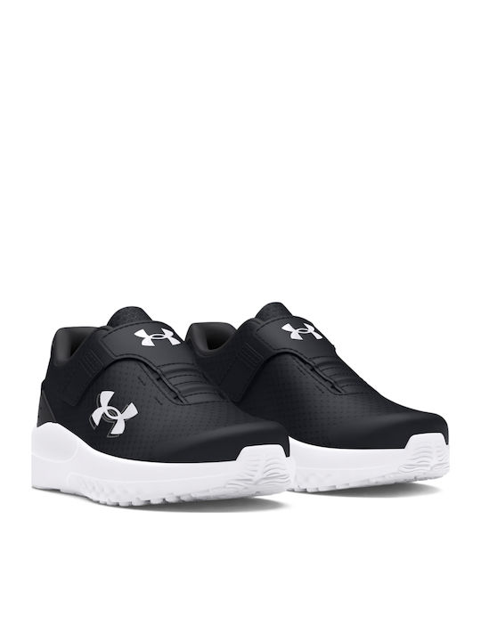 Surge 4 Kids Sports Shoes Running with Hoop & Loop Closure Black