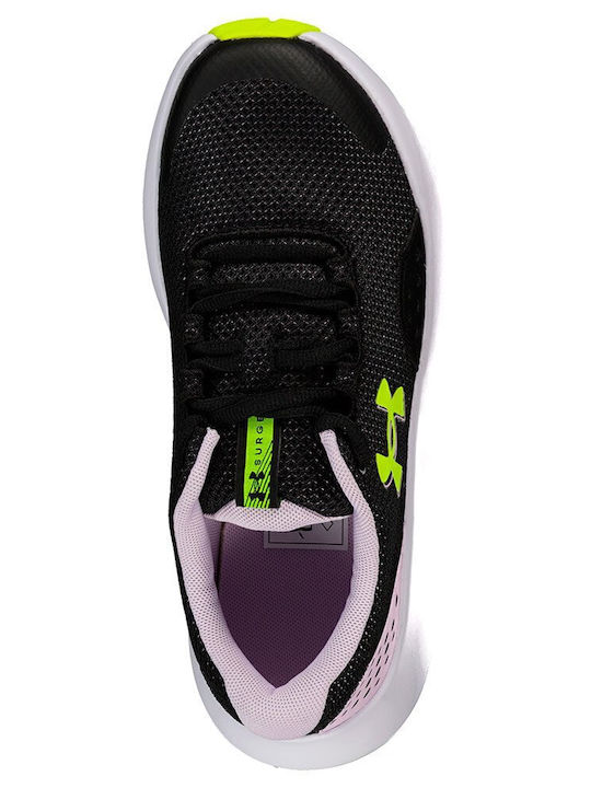 Surge 4 Kids Sports Shoes Running with Laces Black
