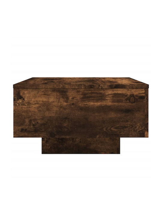 Square Side Table Wooden Smoky Oak M55xW55xH31cm