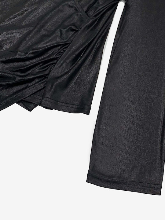 Garantie Women's Blouse Long Sleeve Black
