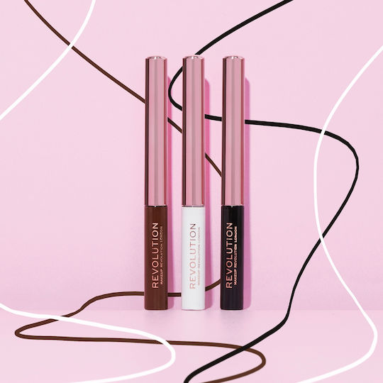 Revolution Beauty Super Flick Flüssiger Augenkonturenstift Braun 2,4 ml