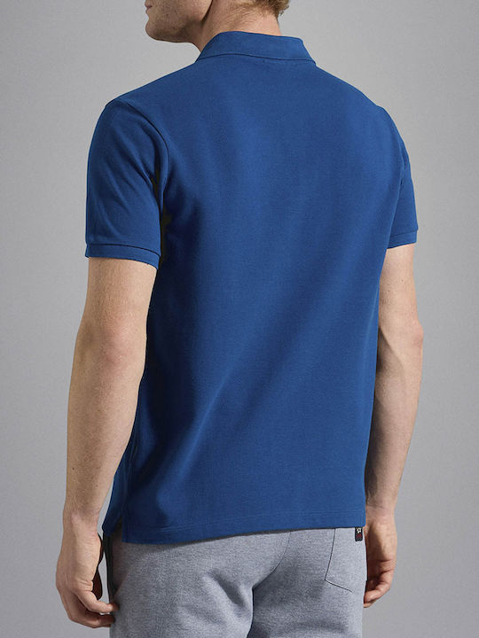 Paul & Shark Bluza Bărbătească cu Mânecă Scurtă Polo RoyalBlue