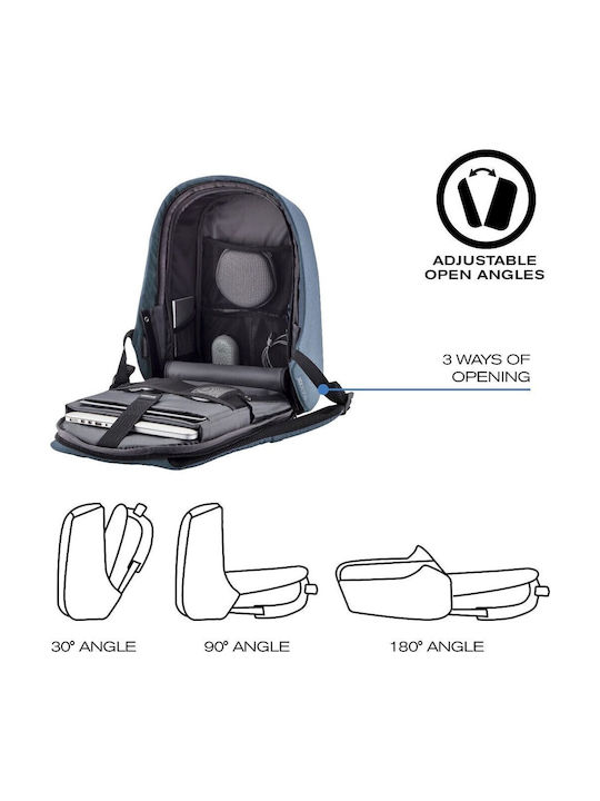 XD Design Bobby Hero Small 10.5lt Rucsac Culoare Full Face Albastru Deschis