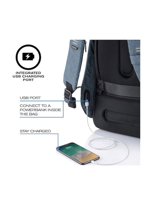 XD Design Bobby Hero Small 10.5lt Rucsac Culoare Full Face Albastru Deschis