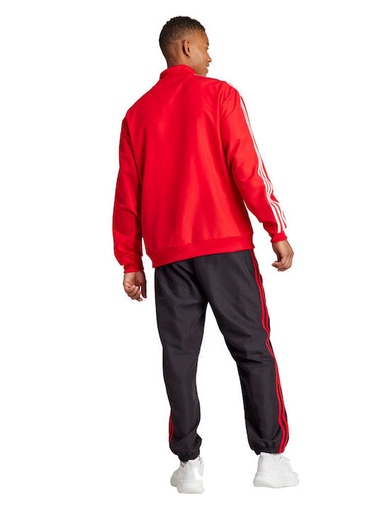 Adidas Herren-Sweatpants-Set Rot