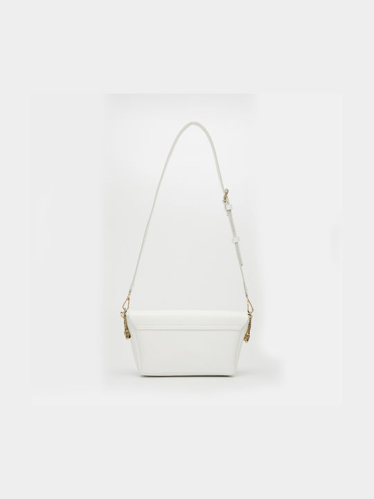 Leather Twist Sylvie Women's Bag Shoulder White