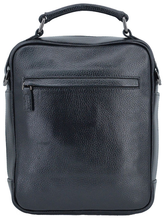 Leather Men's Bag Shoulder / Crossbody Black