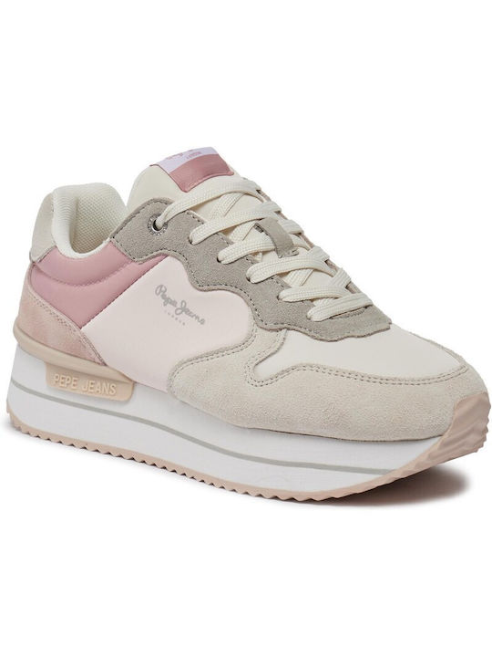 Pepe Jeans Rusper Damen Sneakers Rosa