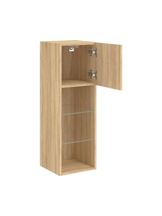 Wall Cabinets Brown 2 Pieces 30.5x30x90cm