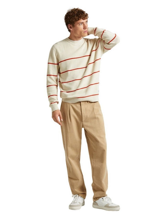 Pepe Jeans Herrenhose Chino in Relaxed Passform Beige