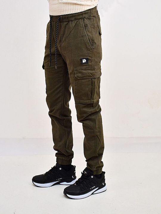 Beltipo Men's Trousers Cargo Haki