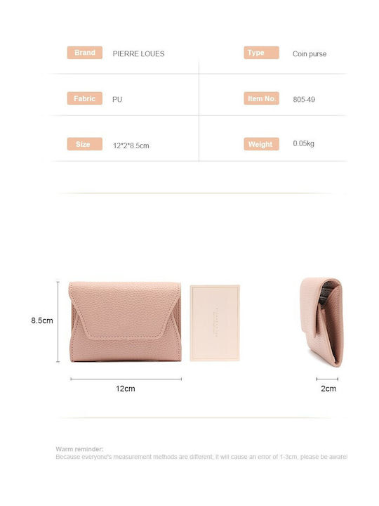 Small Women's Wallet Cards Brown