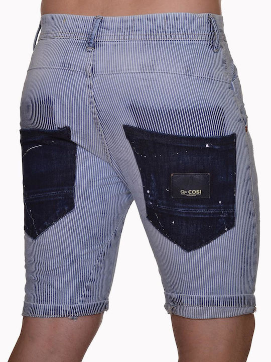 Cosi Jeans Men's Shorts Jeans Blue