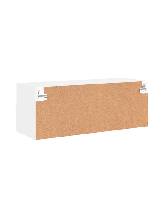 TV-Ständer Weiß M80xP30xH30cm