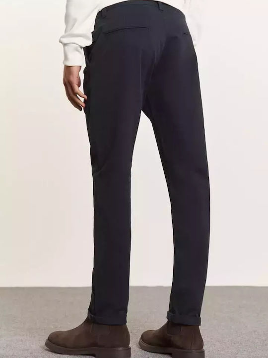 Herrenhosen Chinos Schlank Passform Navy