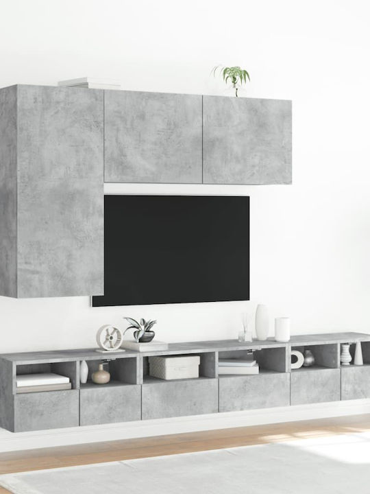 TV-Möbel Hölzernes Gray L60xB30xH30cm