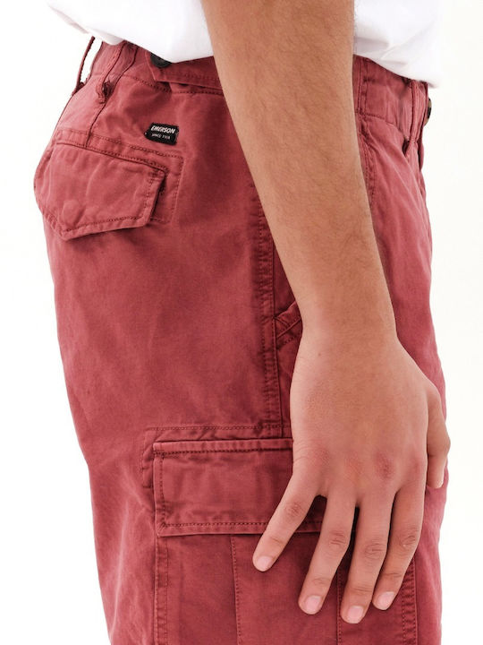 Men's Shorts Cargo Burgundy