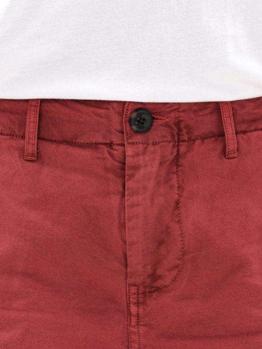 Men's Shorts Cargo Burgundy
