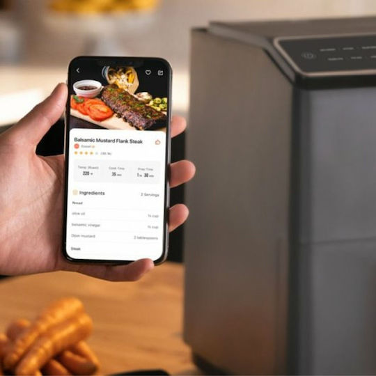 Cosori Dual Blaze Chef Edition Air Fryer με Wi-Fi 6.4lt Μαύρο