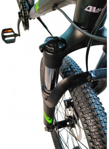Energy Enigma 24" Παιδικό Mountain Bike 7 Ταχυτήτων με Δισκόφρενα και Σκελετό Αλουμινίου Μαύρο