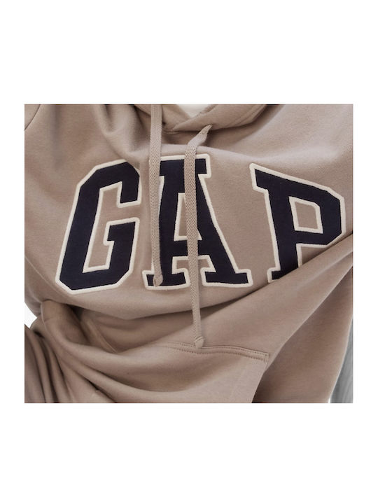 GAP Men's Sweatshirt with Hood Brown