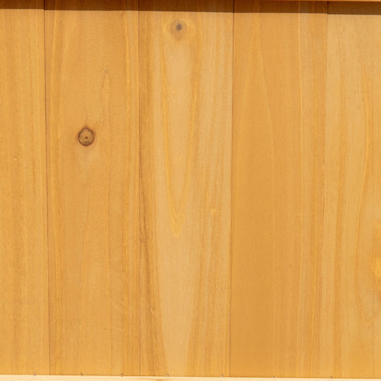 Outsunny Γλάστρα Ξύλινη Κίτρινη 90x45x180εκ.