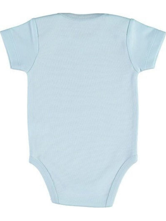 Trendy Baby-Strampler Hellblau