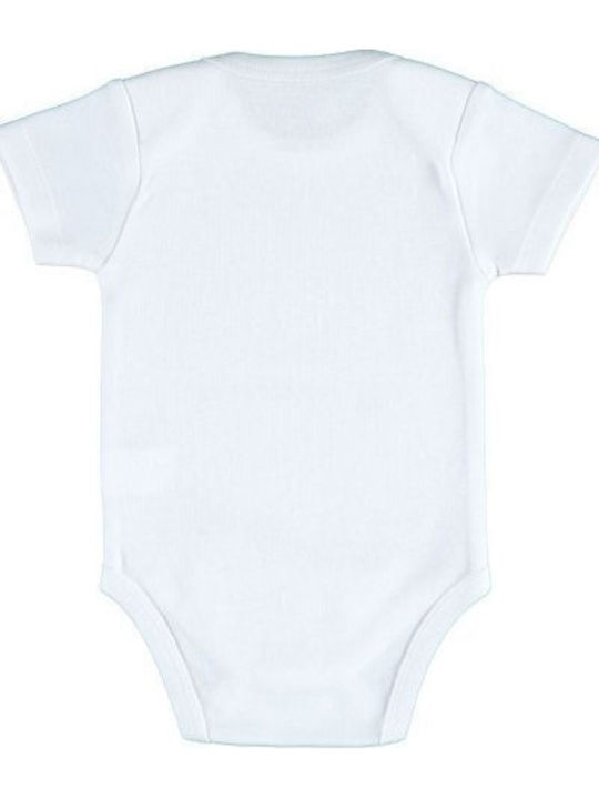 Trendy Baby-Body Set in Weiß