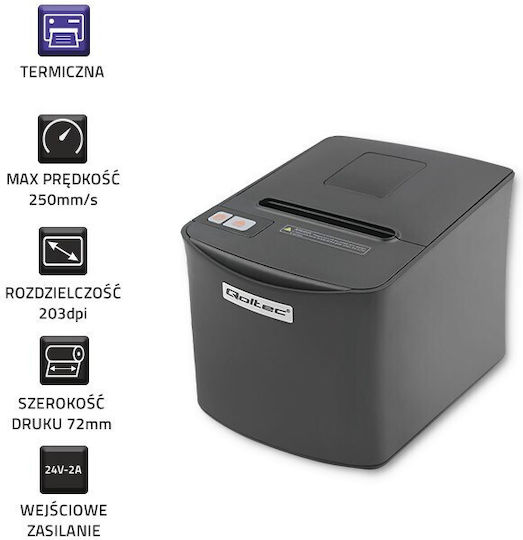 Qoltec Εκτυπωτής Ετικετών USB