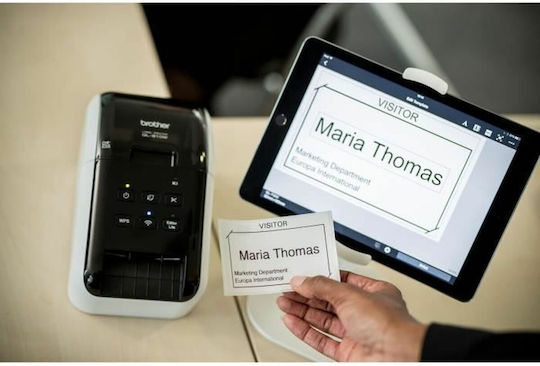 Brother Ql-810w Imprimantă de Etichete Transfer Direct USB, Wi-Fi, Bluetooth, Ethernet