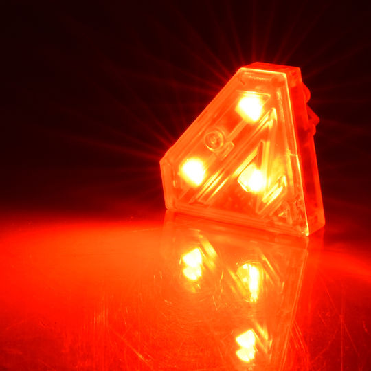 Andowl Reîncărcabil LED Lumină de semnalizare Qd300 1buc