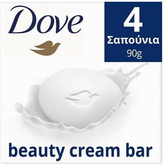 Dove Classic Μπάρες Σαπουνιού 4x90gr