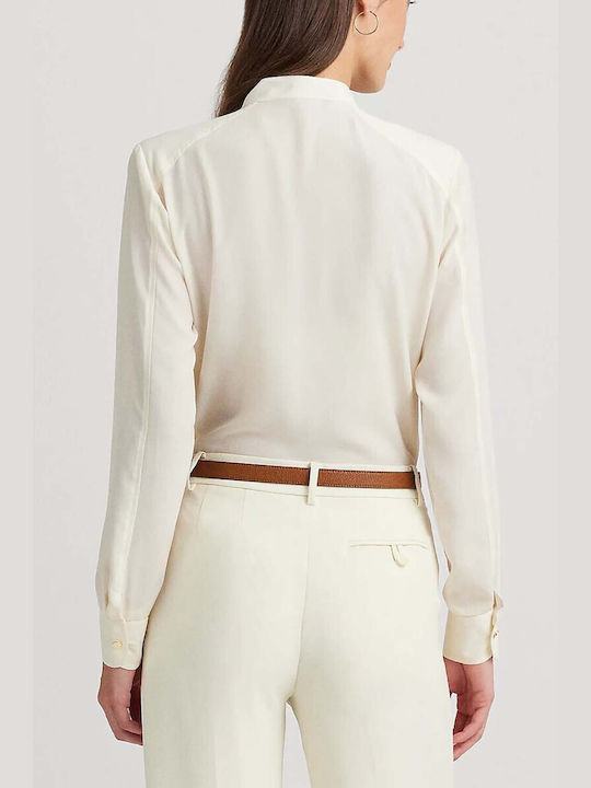 Ralph Lauren Women's Long Sleeve Shirt Mascarpone Cream