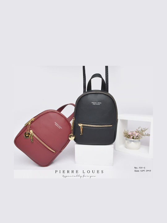 Women's Bag Backpack Burgundy
