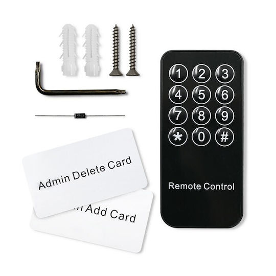 Qoltec Access Control για Πρόσβαση με Κάρτα και Κωδικό