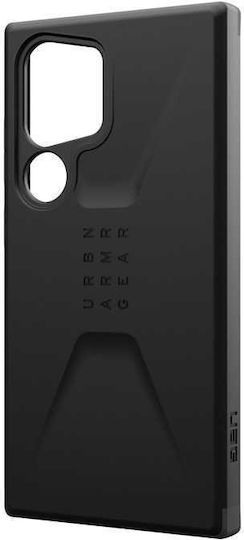 UAG Civilian Back Cover Πλαστικό 2mm Μαύρο (Galaxy S24 Ultra)
