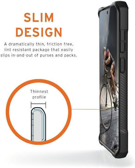 UAG Monarch Pro Задна корица Пластмаса 2мм Черен (Galaxy S24)