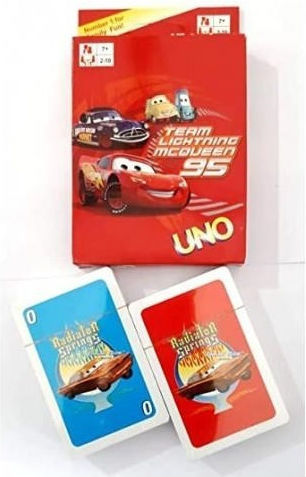 Board Game Uno Cars for 2-10 Players 7+ Years Old