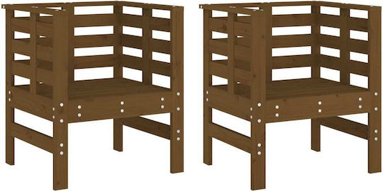 Πολυθρόνα 2τμχ 61.5x53x71εκ. Πολυθρόνα 2τμχ 61.5x53x71εκ.