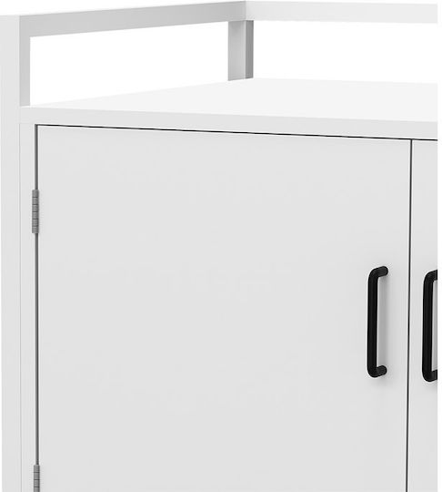 Bakaji Cat Toilet Closed White L75 x W51 x H54cm
