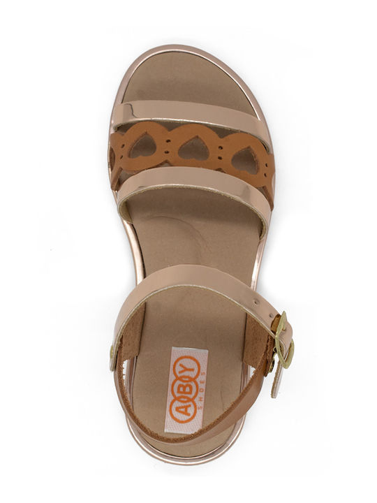 ABY SANDAL JUNIOR GIRL 199 TAMPA BRONZE