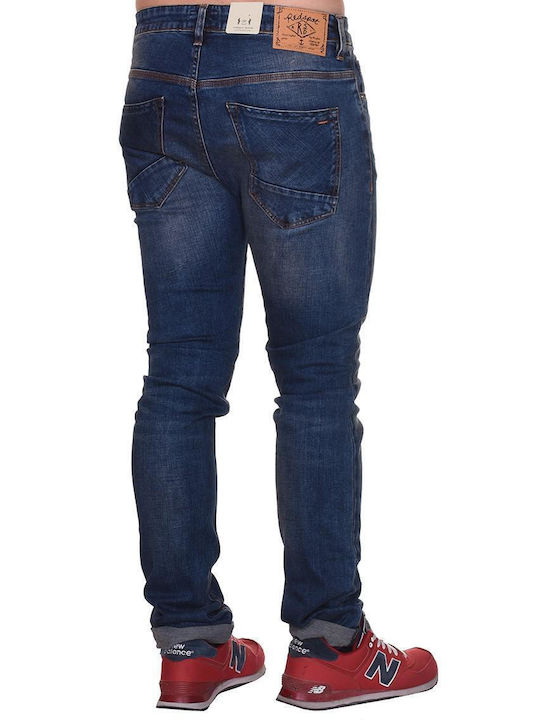 Red Spot Men's Jeans Pants Blue