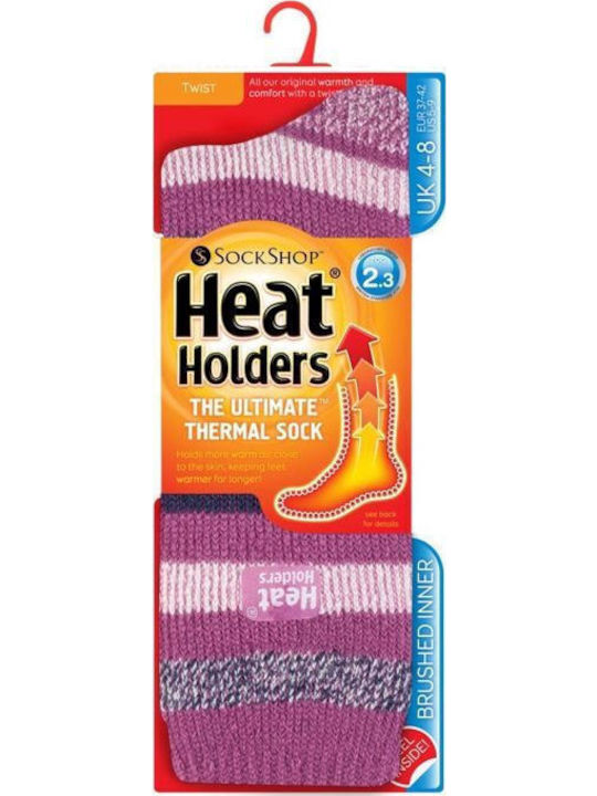 Heat Holders Παιδικές Κάλτσες Ροζ