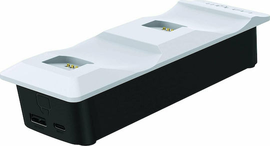 Venom Twin Docking Station Βάση για 2 χειριστήρια PS5 Λευκή