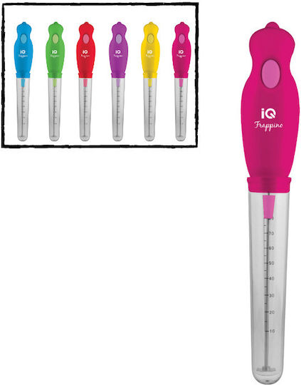 IQ Milk Frother Electric Hand Held 15W Fuchsia
