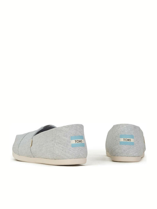 Alpargatas Women's Fabric Espadrilles Drizzle Grey