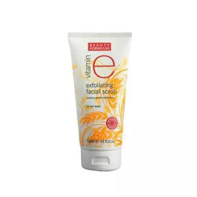 Beauty Formulas Vitamin E Exfoliating Facial Scrub für das Gesicht 150ml