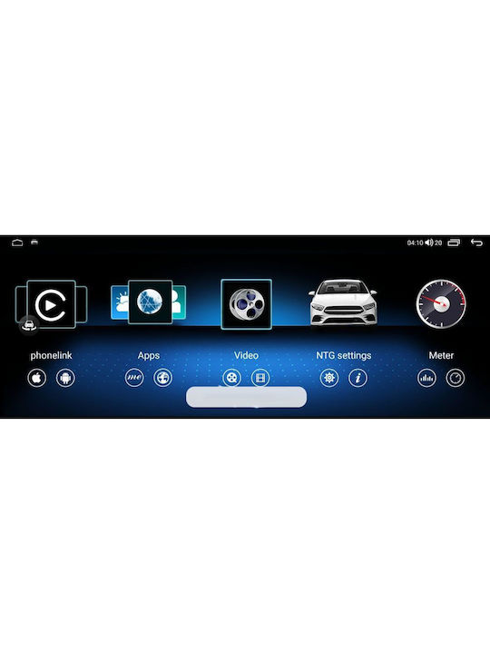 Lenovo Ηχοσύστημα Αυτοκινήτου για Mercedes-Benz GLK 2008-2012 (Bluetooth/USB/AUX/WiFi/GPS/Apple-Carplay/Android-Auto) με Οθόνη Αφής 12.3"