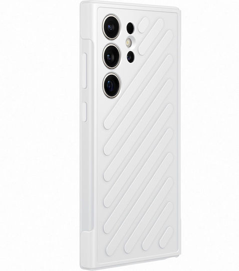 Samsung Back Cover Πλαστικό Σετ με Τζαμάκι Γκρι (Samsung S24 Ultra)